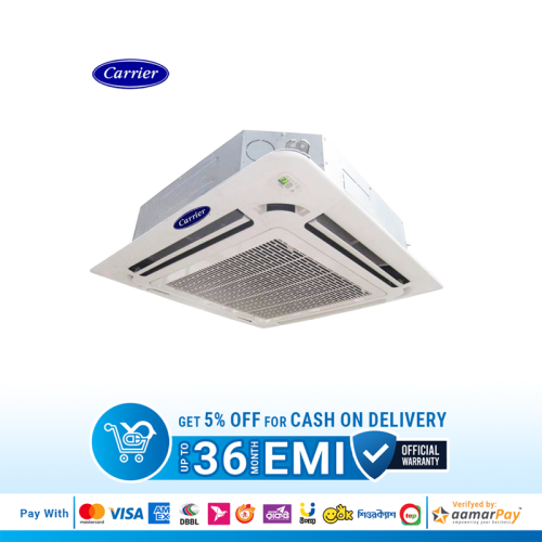 Carrier 1.5 Ton Cassette Type Air Conditioner | Eco-Friendly | Low Energy Consumption