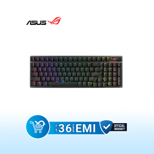 Asus ROG Strix Scope II 96 Wireless X901 Snow White Switch RGB Gaming Mechanical Keyboard - Image 4