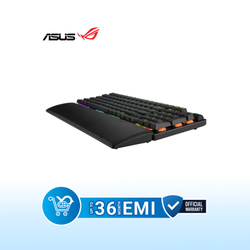Asus ROG Strix Scope II 96 Wireless X901 Snow White Switch RGB Gaming Mechanical Keyboard - Image 5