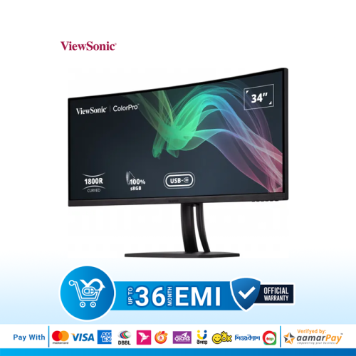 ViewSonic VP3481a ColorPro 34" UltraWide QHD Curved Monitor